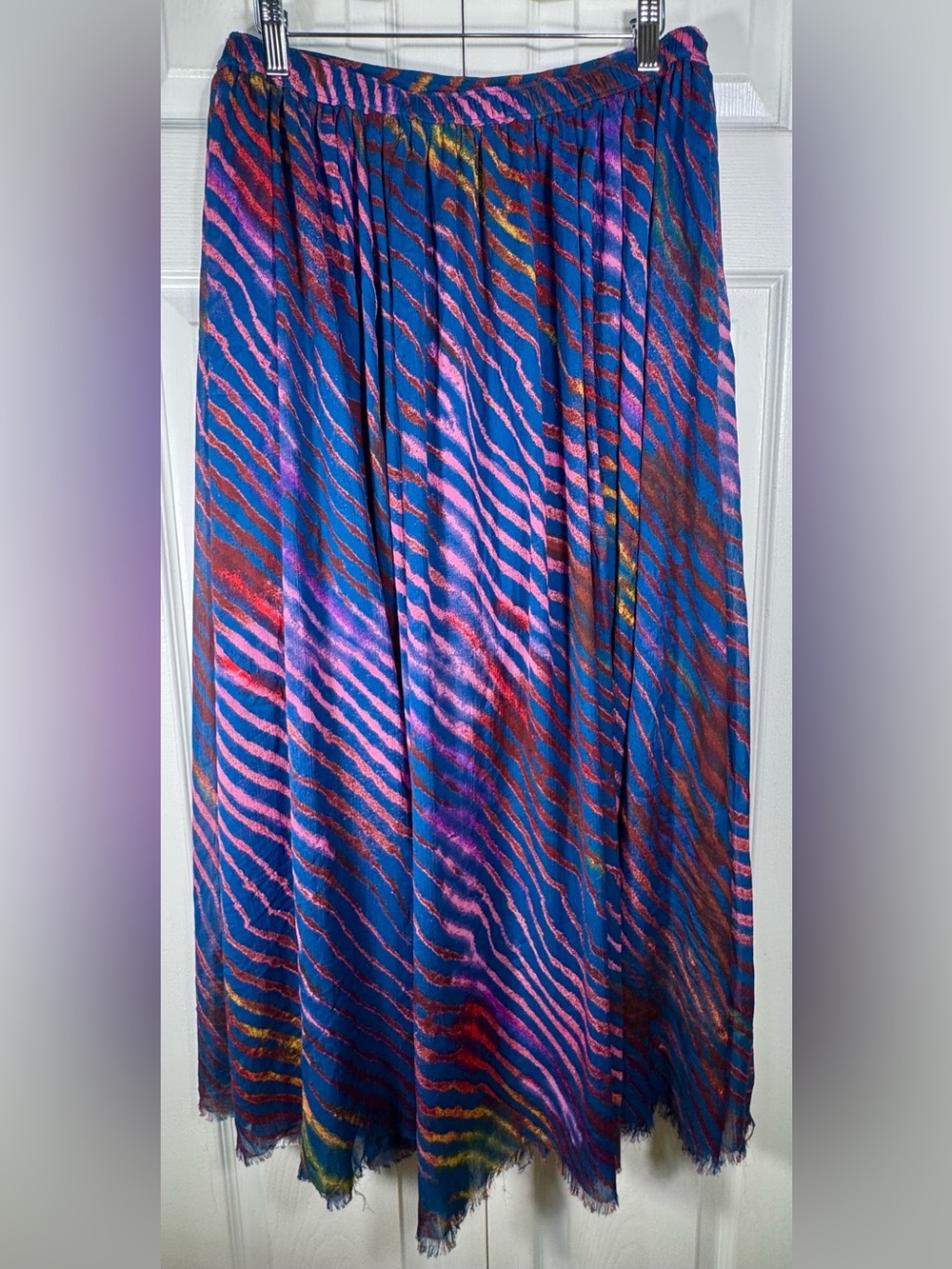 Free People True To You Altered Boho Maxi Skirt Size Medium - Picture 3 of 10